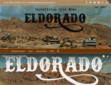 Tablet Screenshot of eldoradocanyontours.com